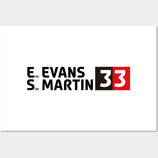 Elfyn Evans/Scott Martin Posters and Art